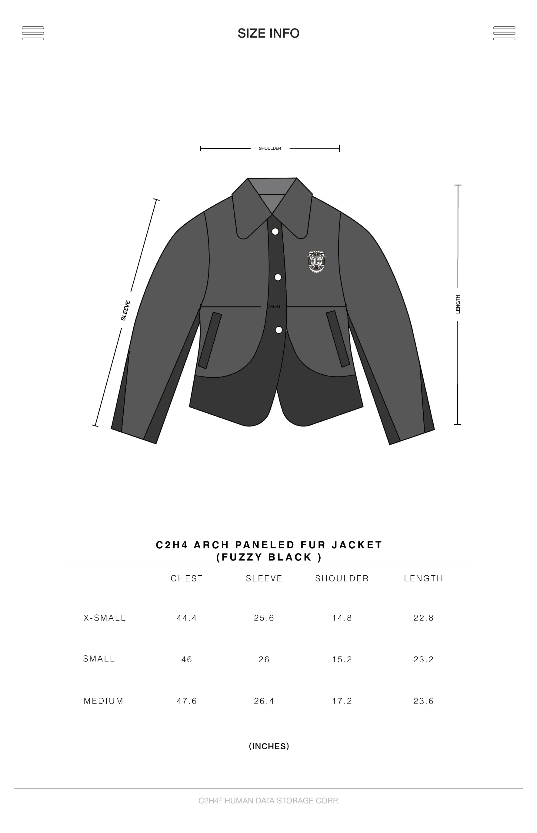 006 - Arch Paneled Fur Jacket