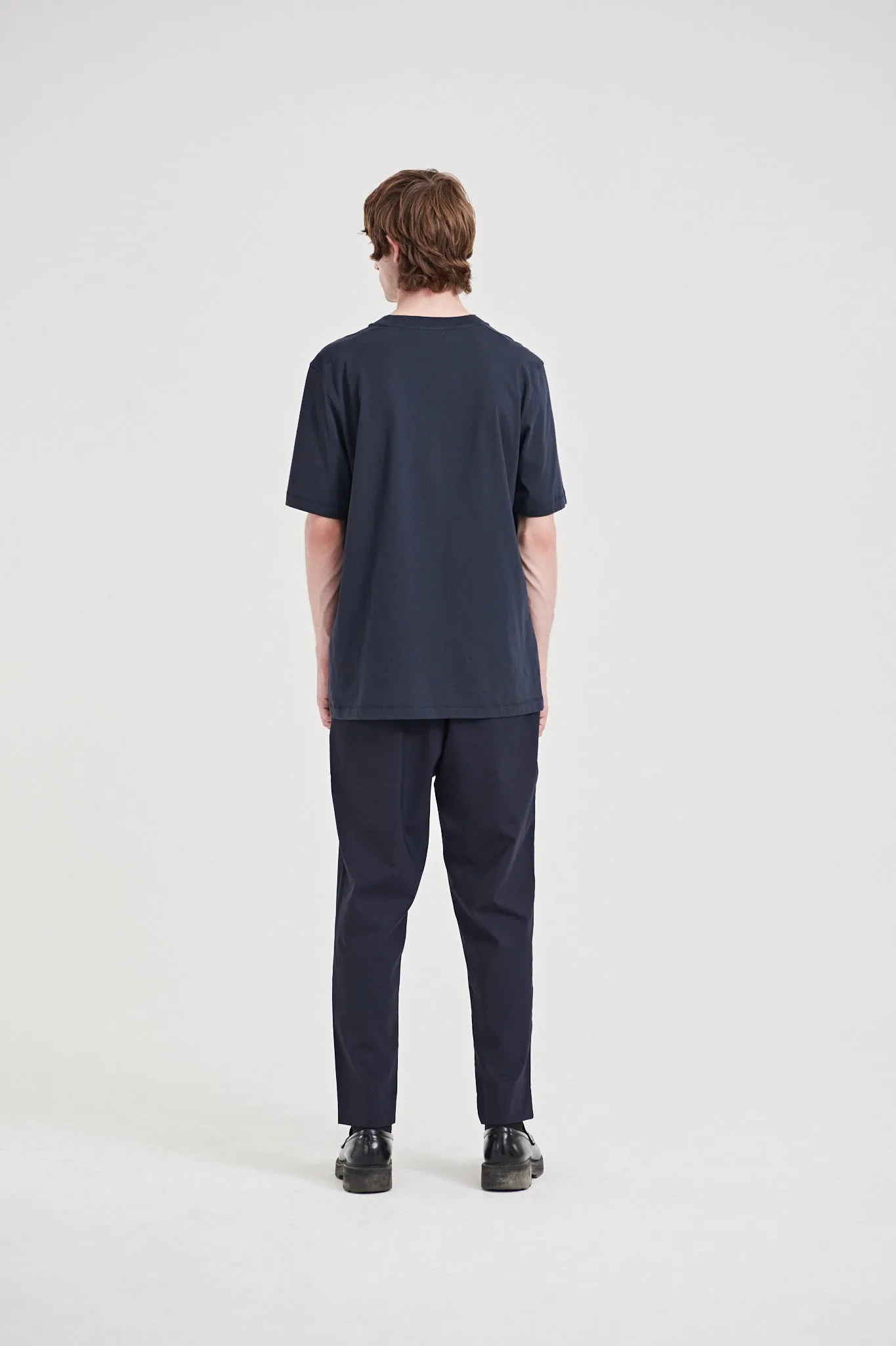 08 / Pleated Trousers Navy