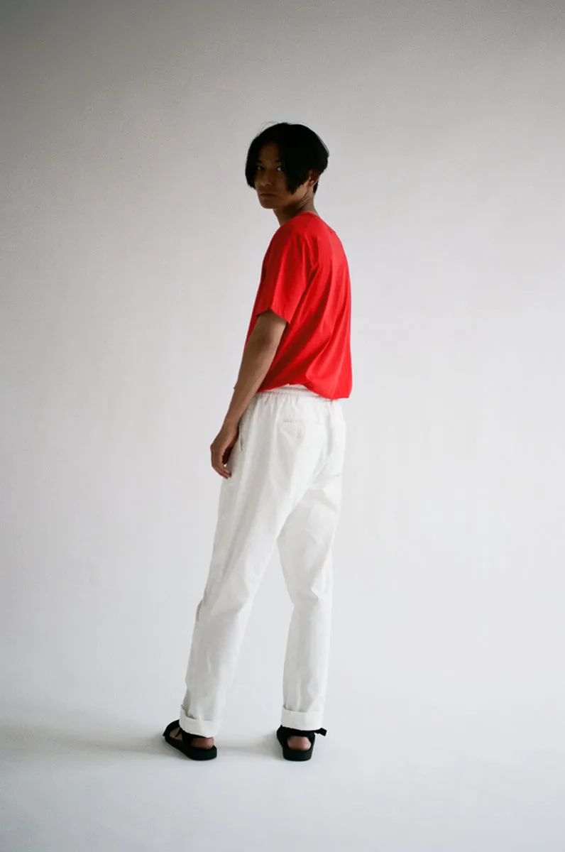 08 / Straight Leg Trousers Off White