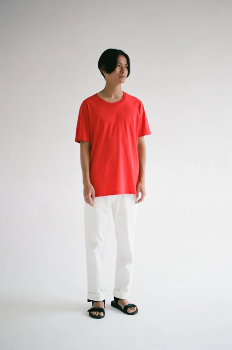 08 / Straight Leg Trousers Off White