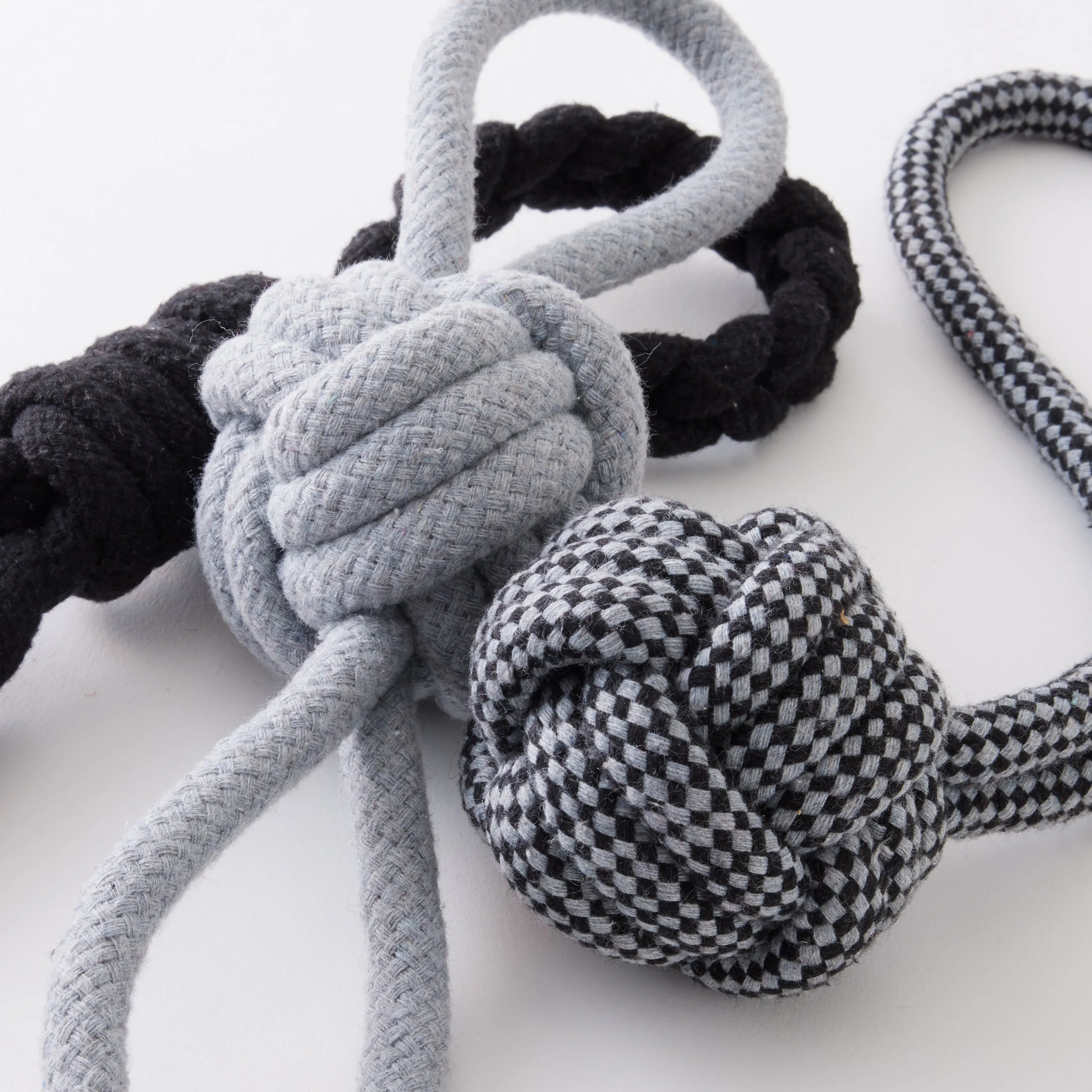 3-Pack Rope Pull Toys