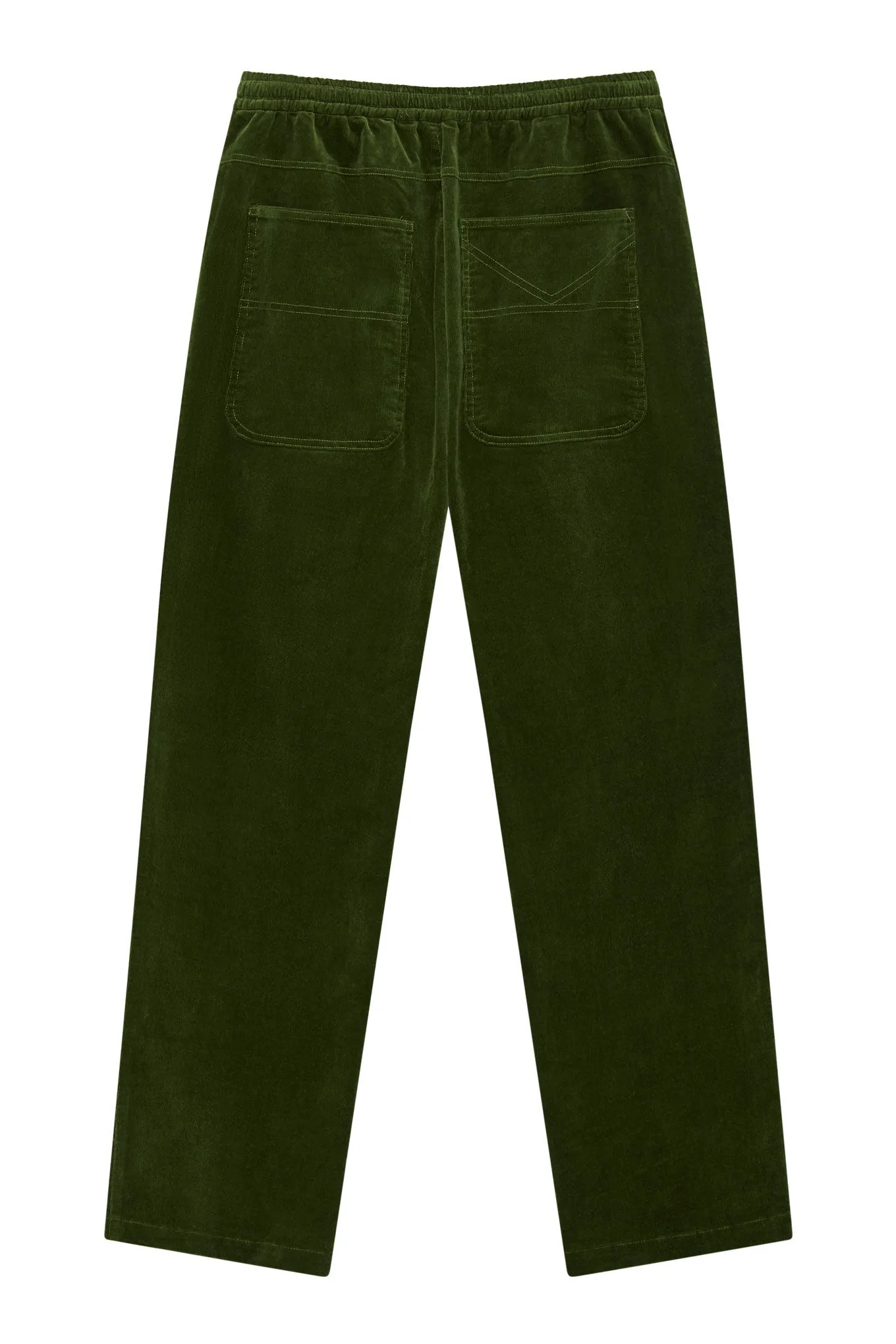 Andro Organic Cotton Cord Trouser Pine Green