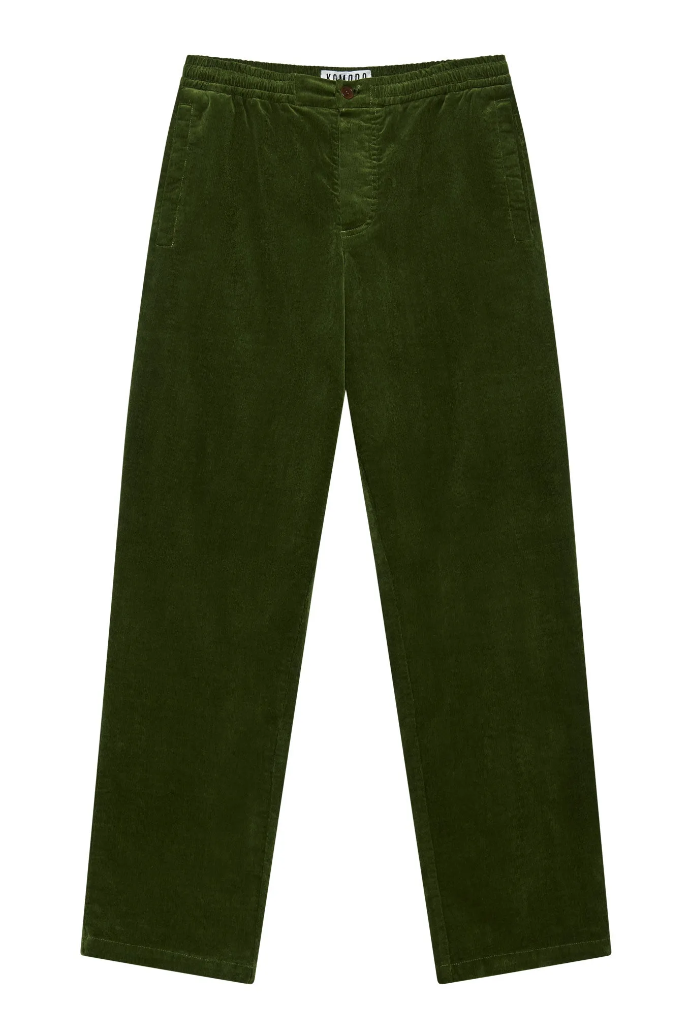 Andro Organic Cotton Cord Trouser Pine Green