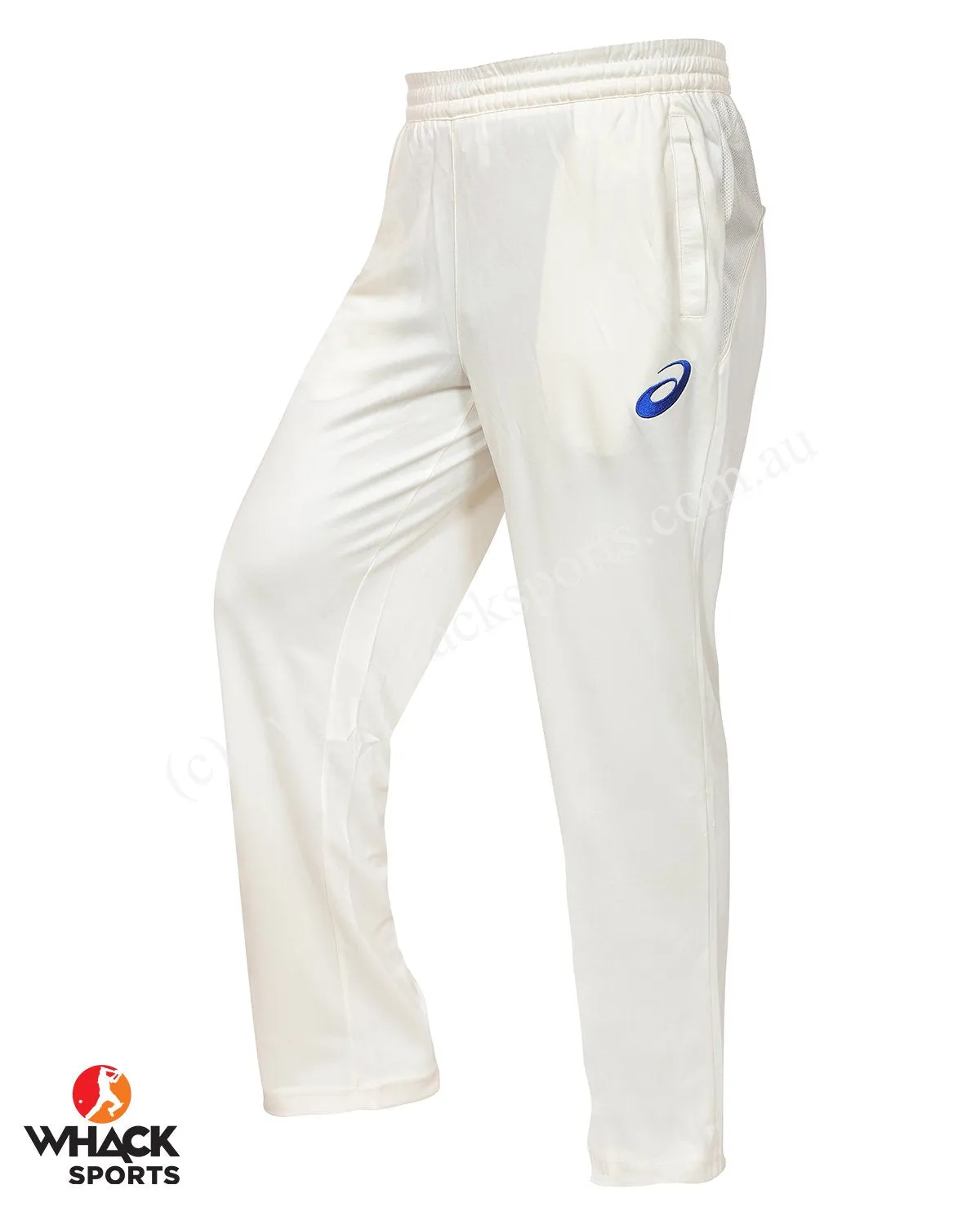 Asics Cricket Short Sleeve Shirt and Trouser Set - Off White - Senior