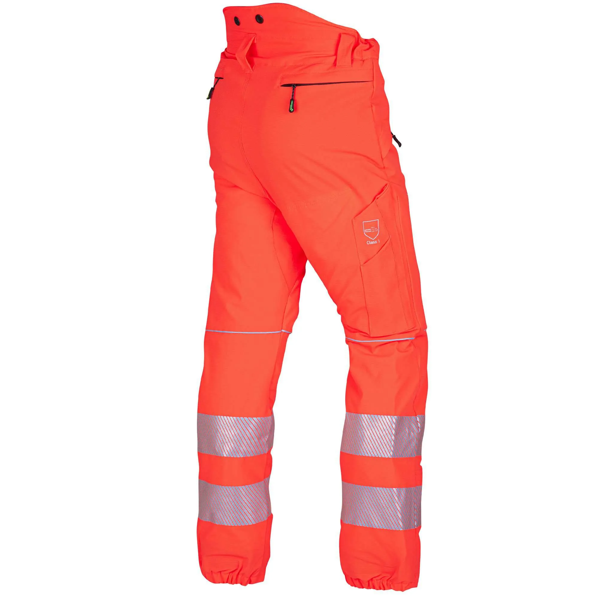 ATHV4010 Breatheflex Chainsaw Trousers Design A Class 1- Hi-Vis Orange