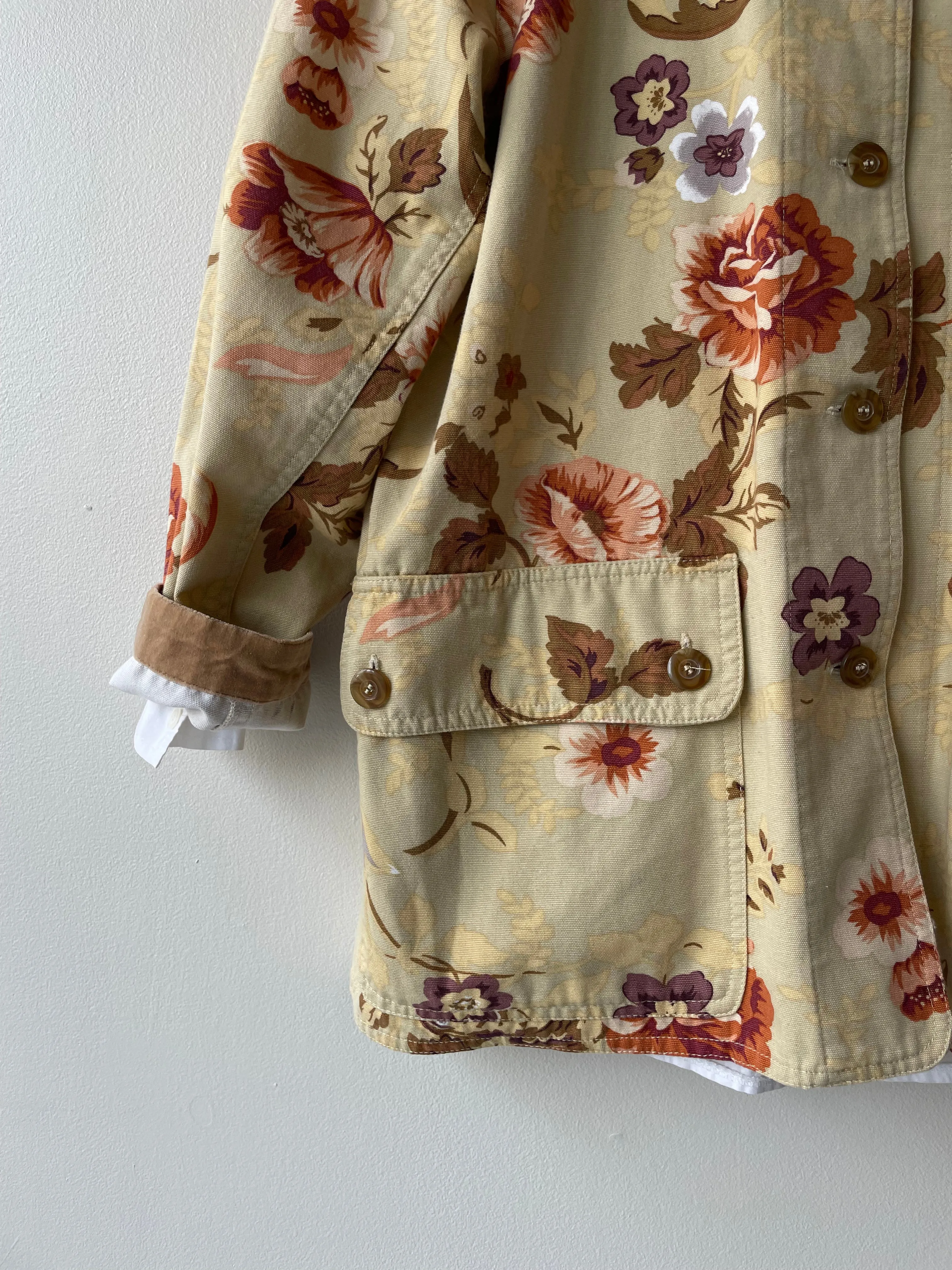 Autumn Floral Barn Jacket