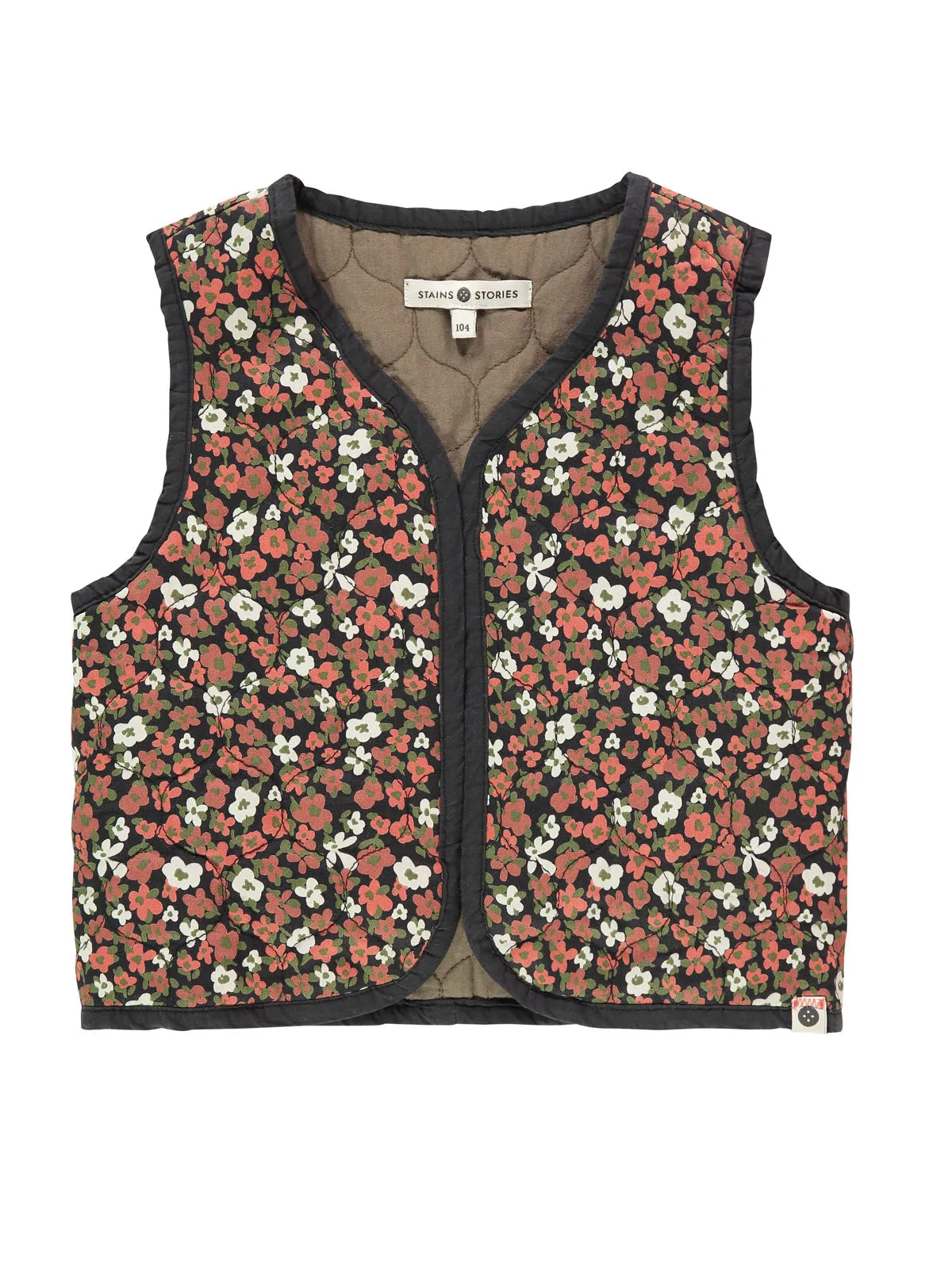 Babyface- Girl's sleeveless quilted vest-SSA24508479