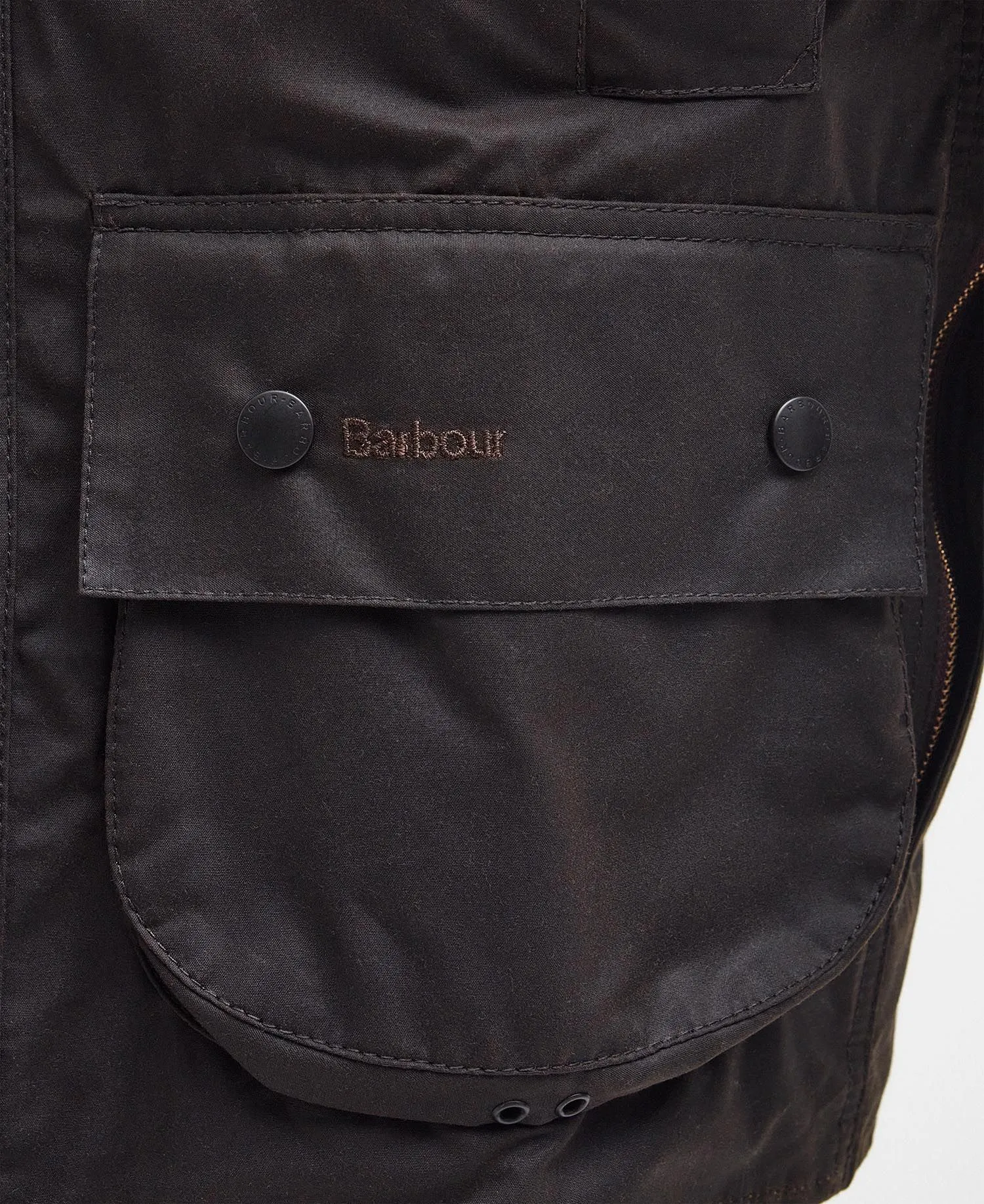 Barbour Coat Classic Beaufort Wax Olive