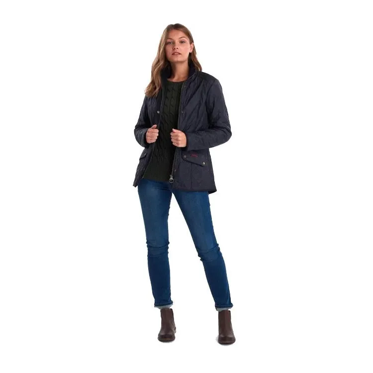 Barbour Ladies Cavalry Polarquilt Jacket - Navy