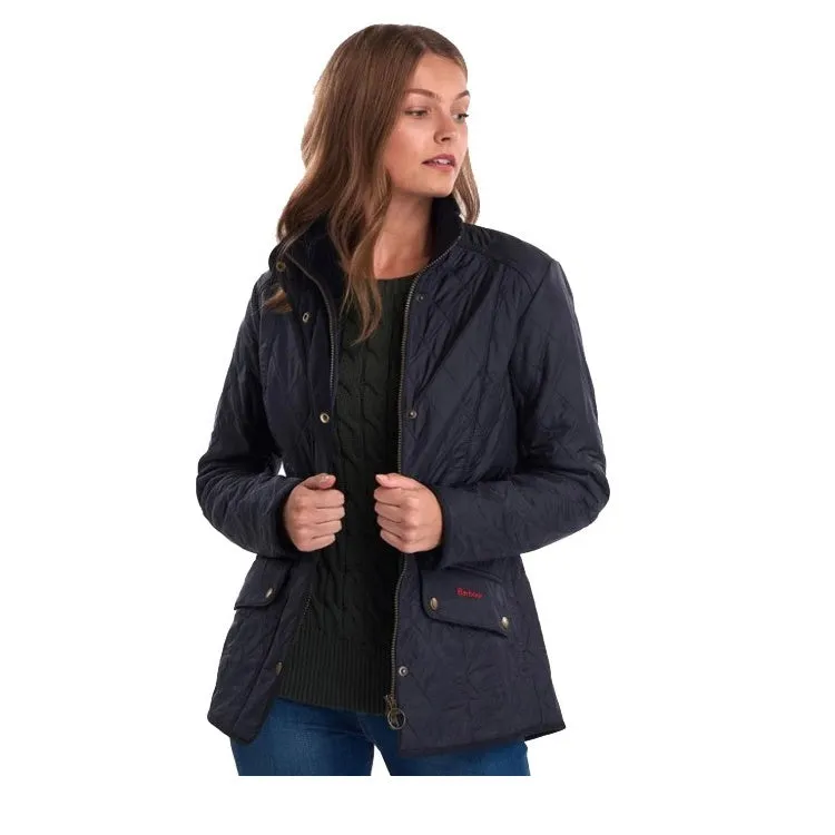 Barbour Ladies Cavalry Polarquilt Jacket - Navy