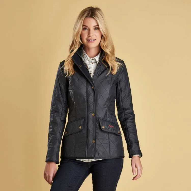 Barbour Ladies Cavalry Polarquilt Jacket - Navy