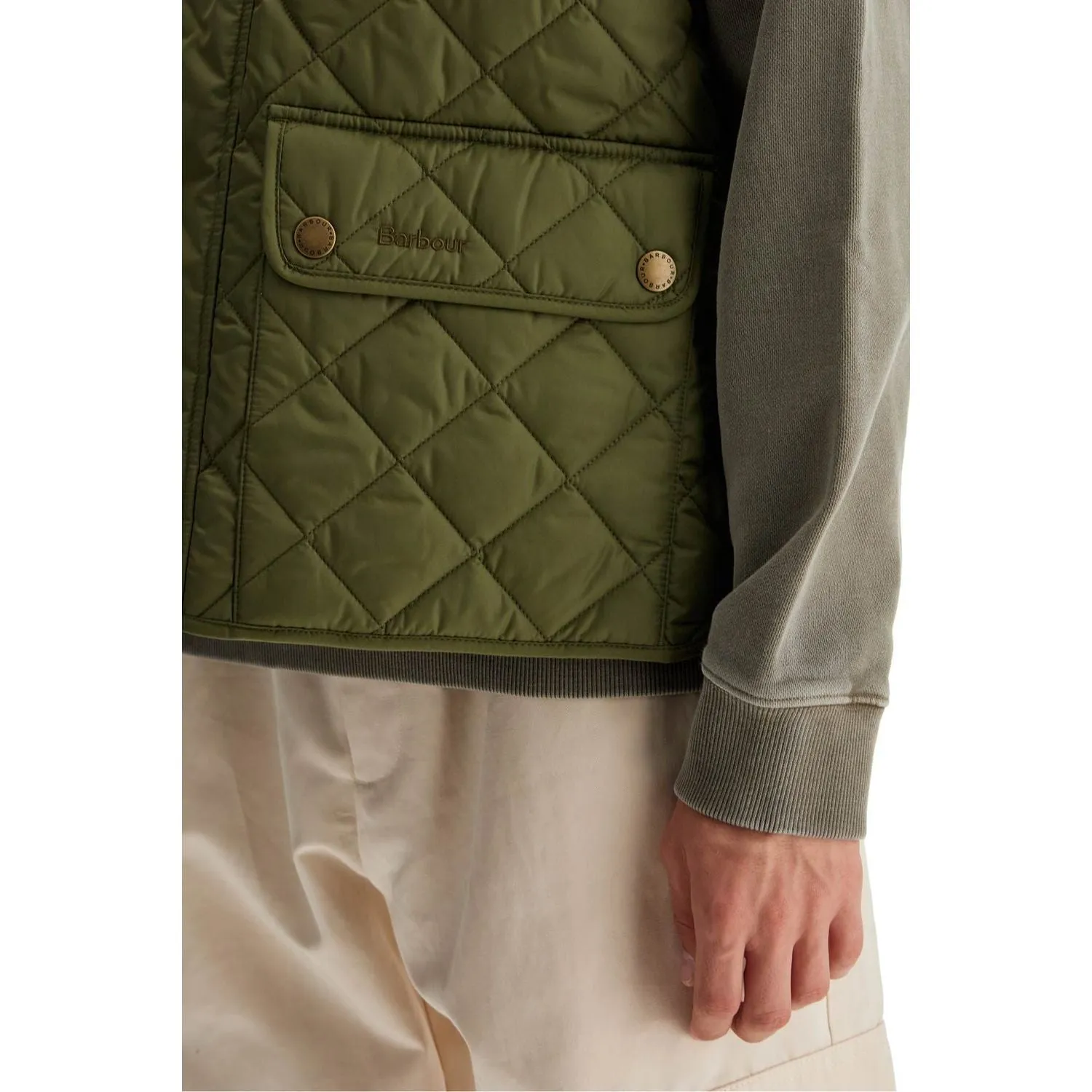 Barbour lowerdale quilted vest