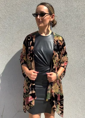 Baroque Velvet Kimono