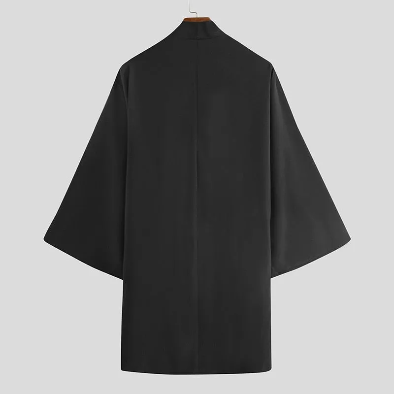 Black Kimono Robe