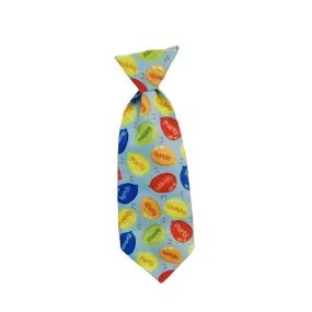 Blue Party Time Neck Tie