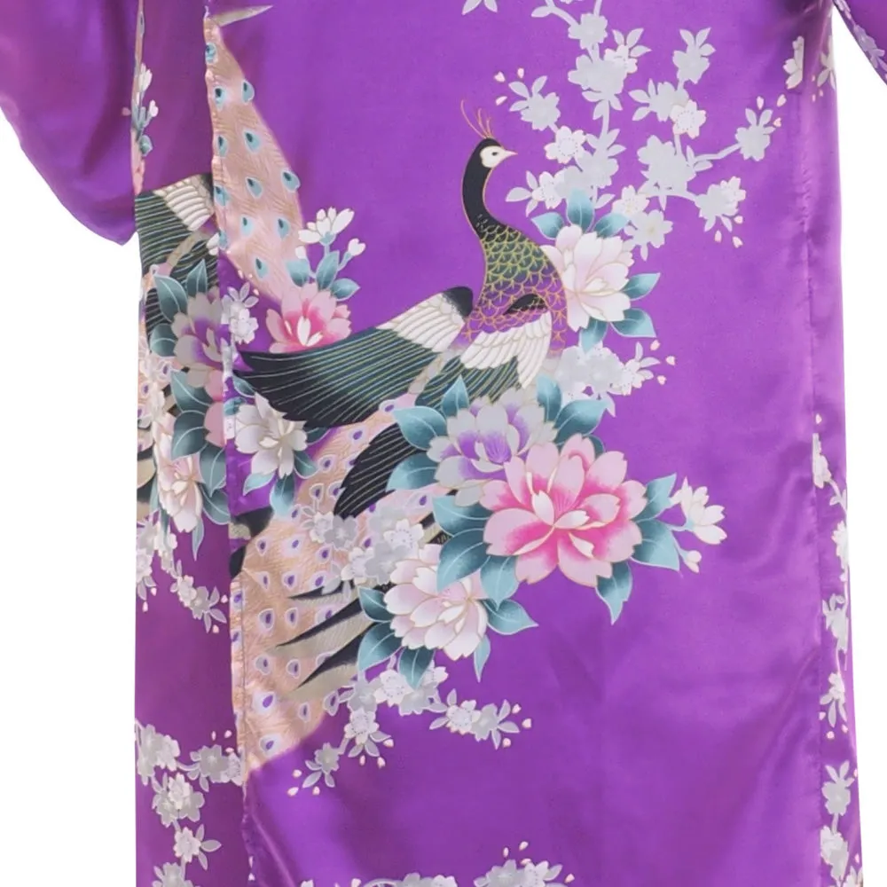 Blush Rose Japanese Traditional Kimono Naomi