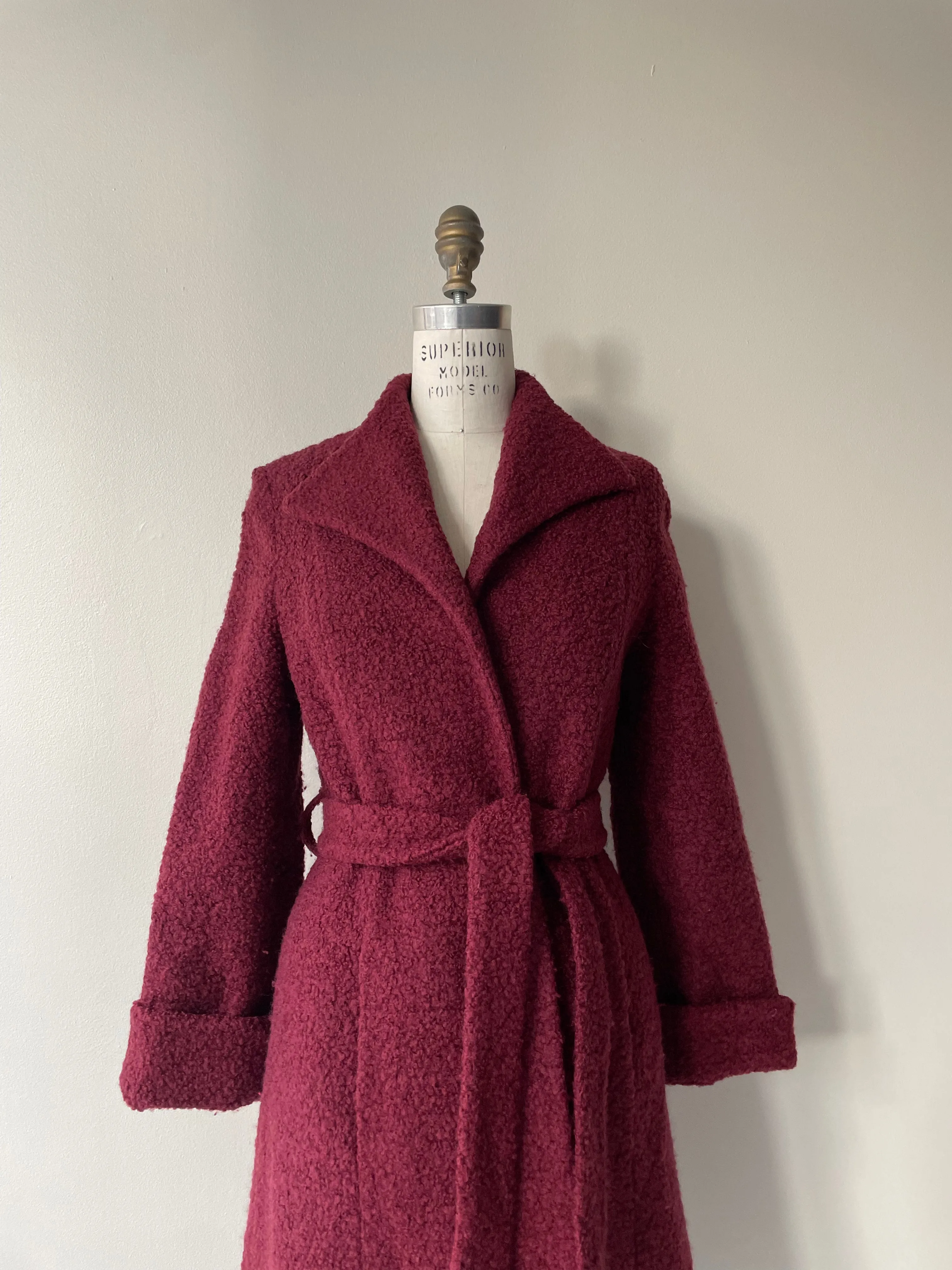 Boulevardier Wrap Coat | 1940s