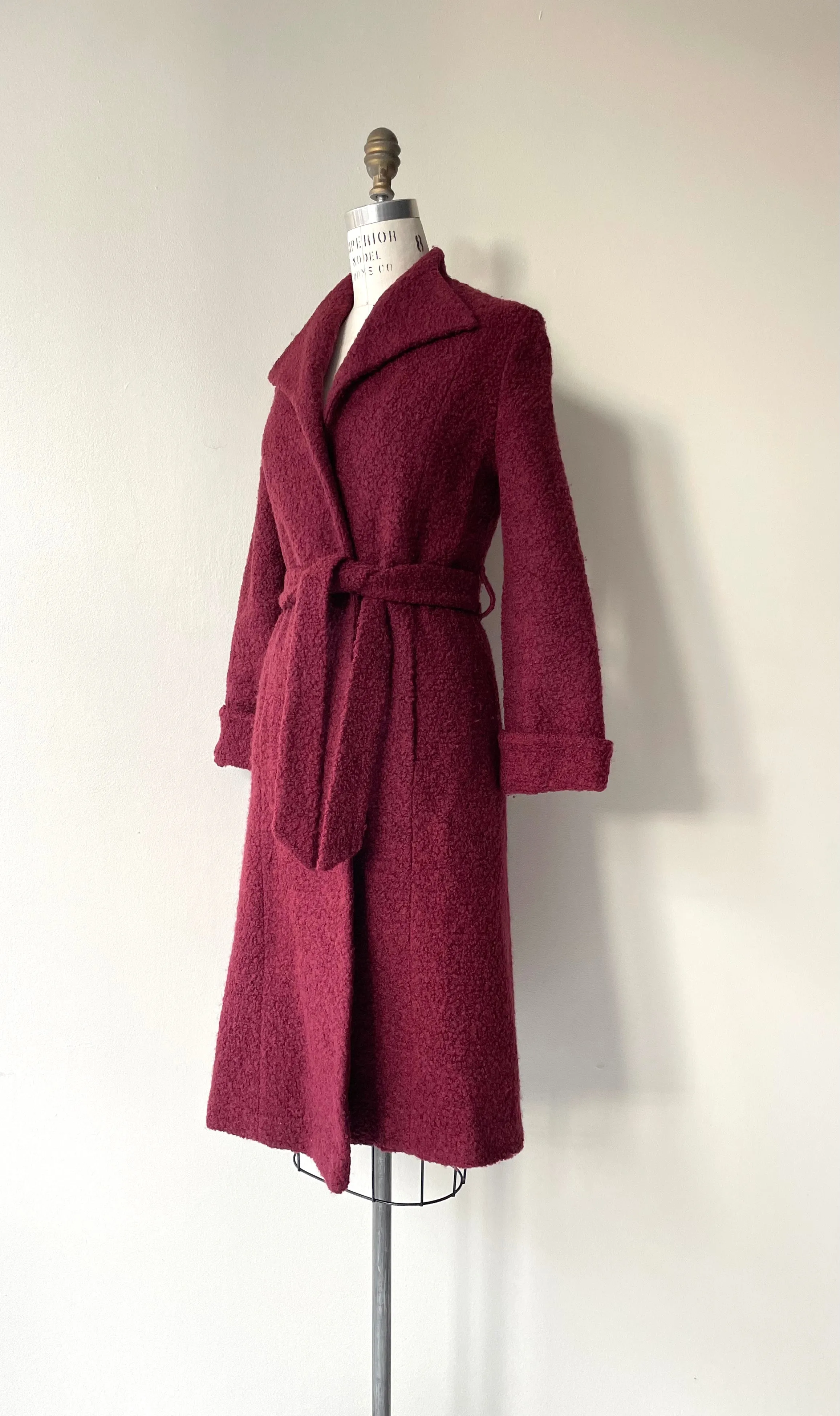 Boulevardier Wrap Coat | 1940s