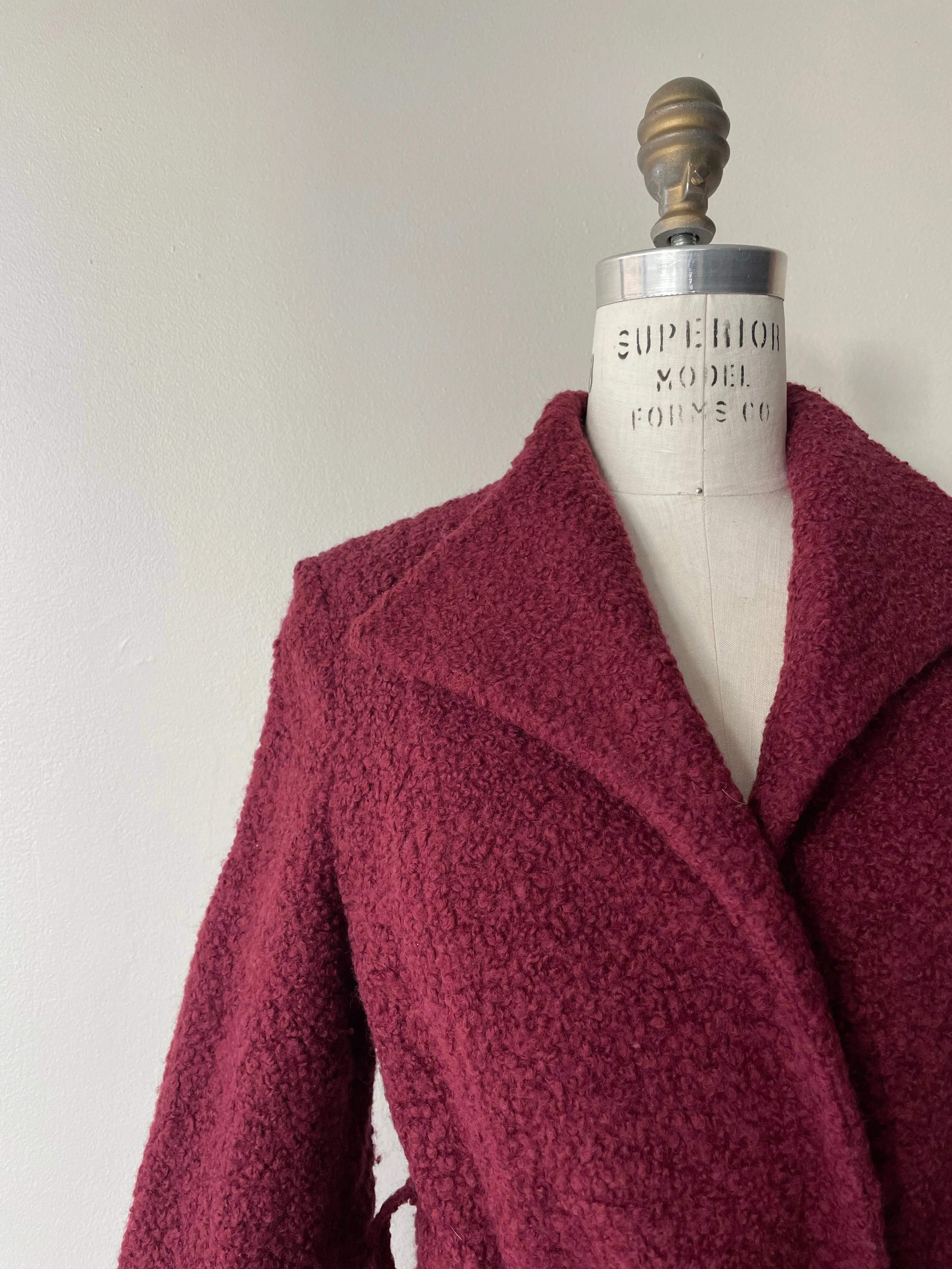 Boulevardier Wrap Coat | 1940s