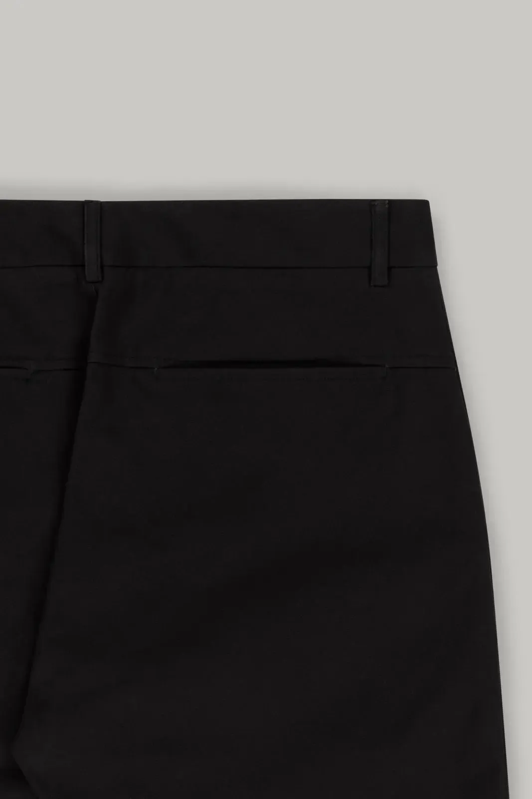 Buxton Trousers - Black - Shorter Leg