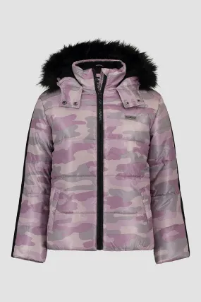 Camo Printed Puffer