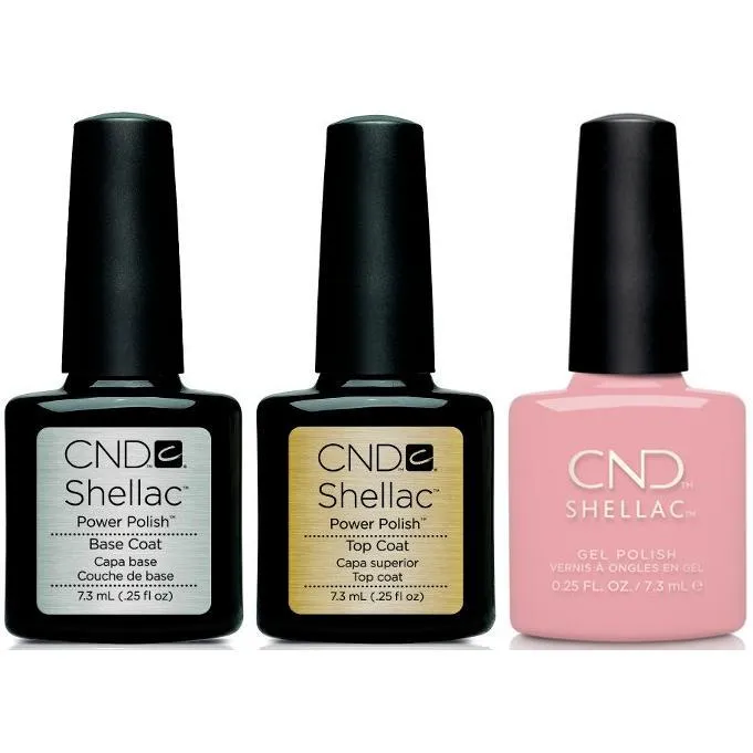 CND - Shellac Combo - Base, Top & Forever Yours