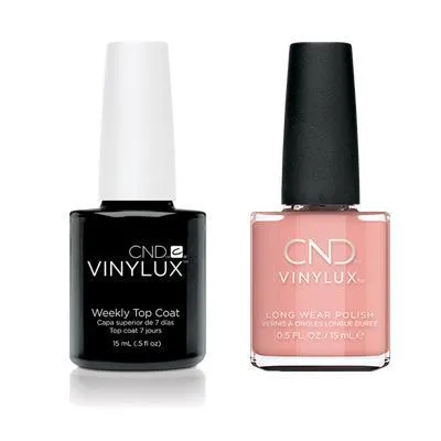 CND - Vinylux Topcoat & Soft Peony 0.5 oz - #347