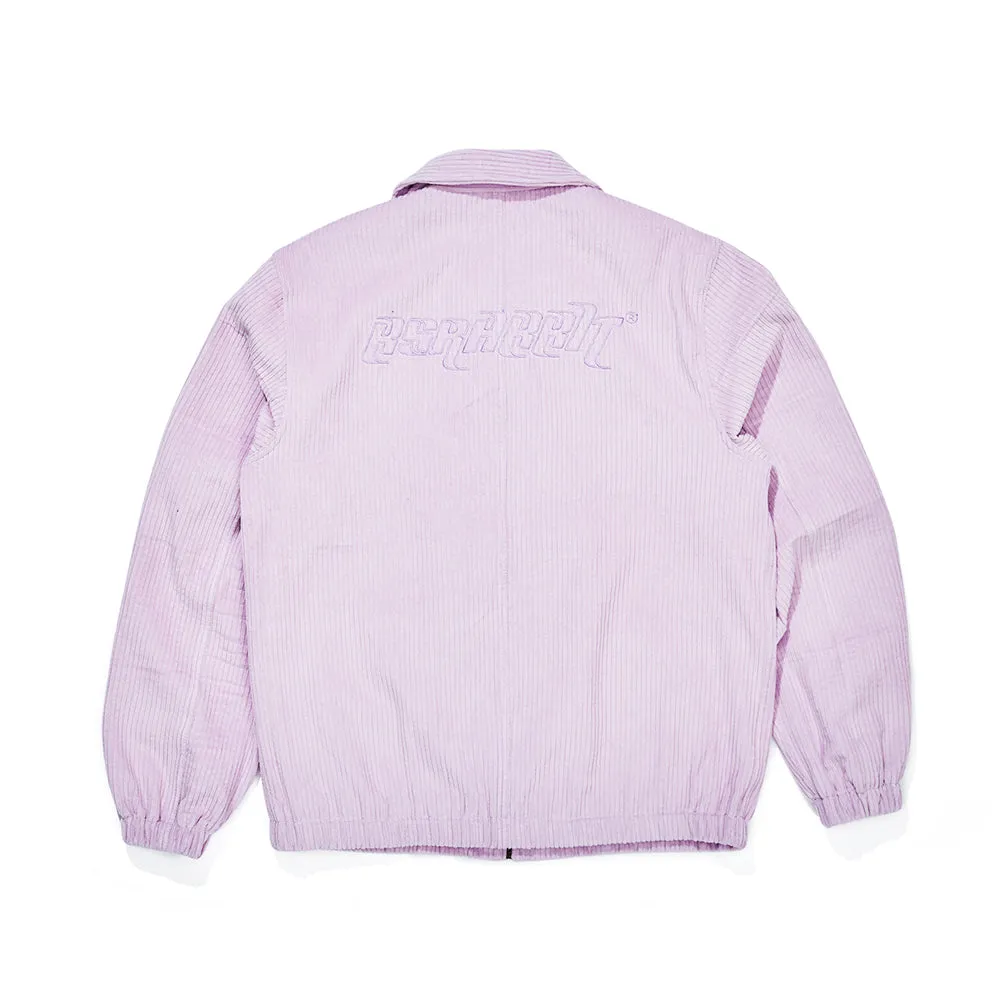 CORDUROY COLLAR JACKET PURPLE