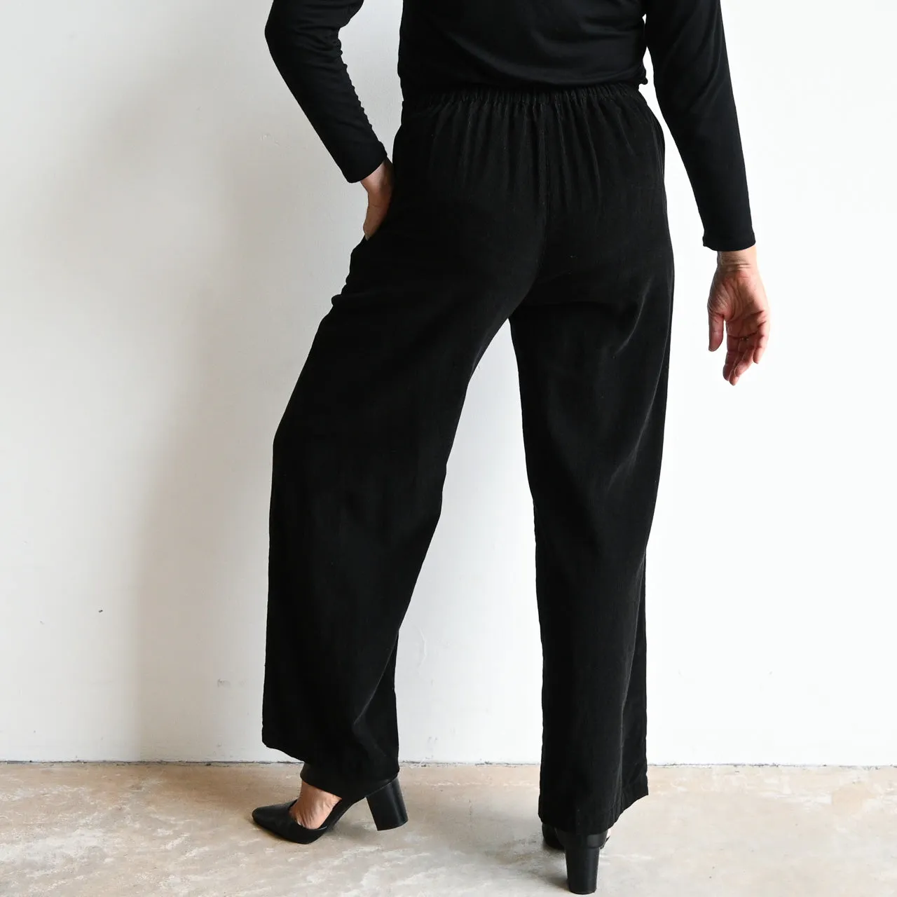 Corduroy Wide Leg Pant by Orientique Australia - 2611