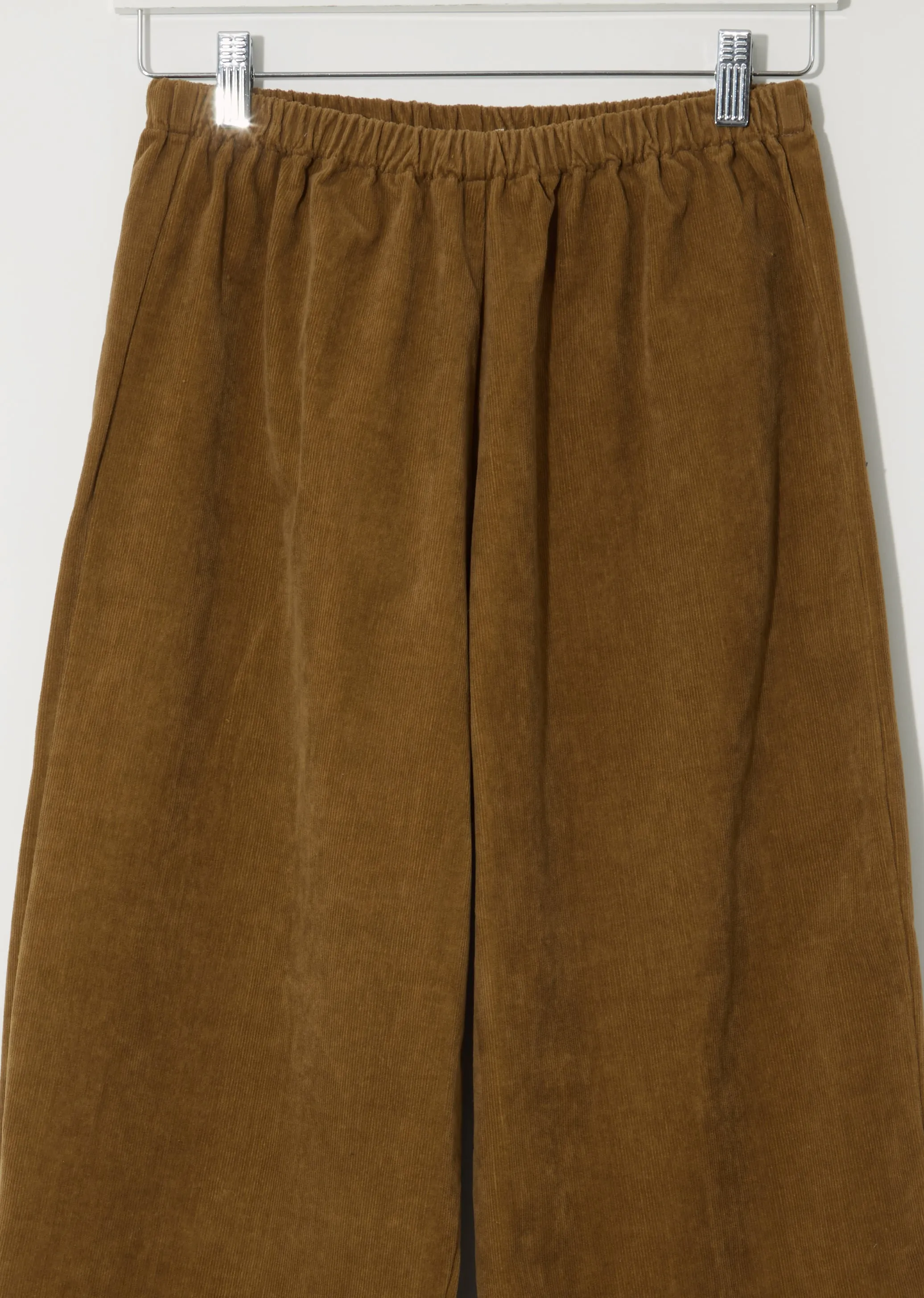 Cotton Pullon Trousers — Tobacco