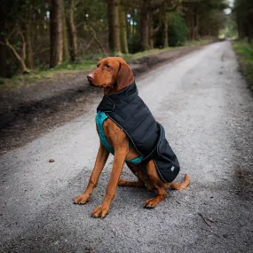 Danish Design Harness Friendly Dog Coat in Black