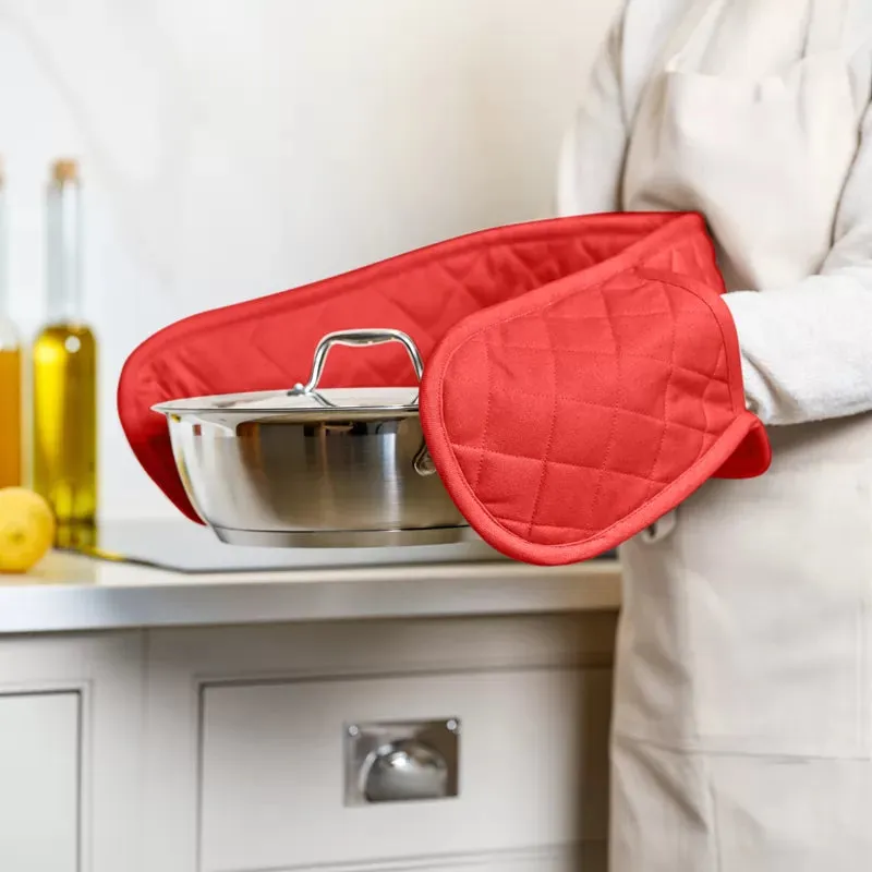 Dexam Love Colour Double Oven Gloves