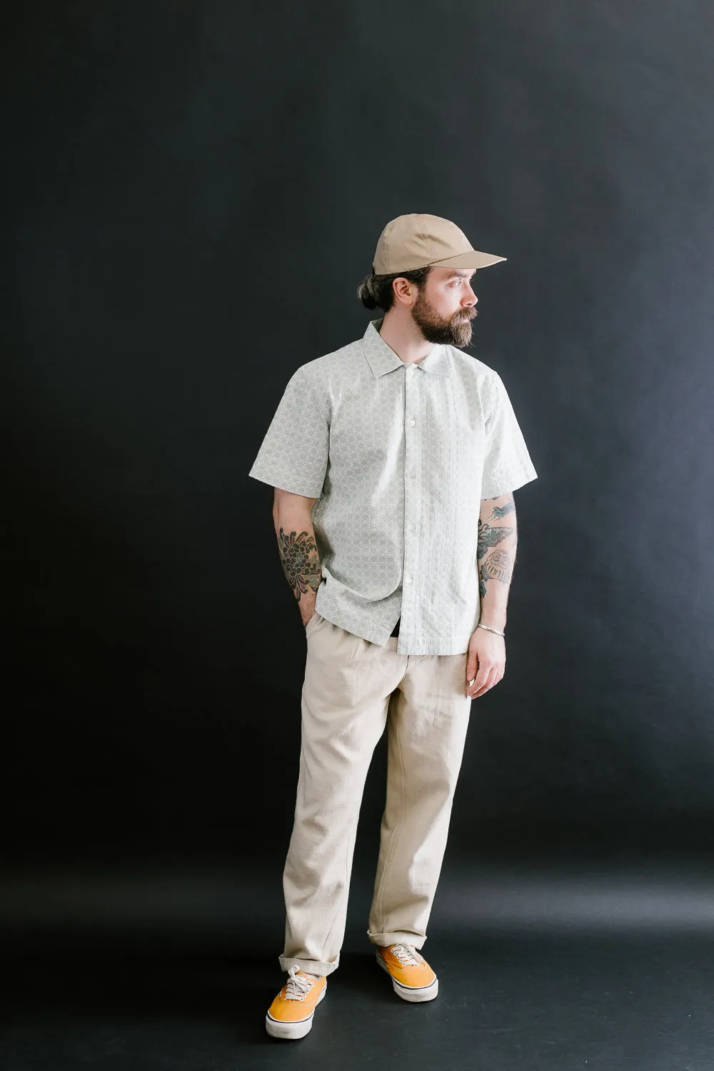 Easy Pant Cotton, Linen - Alabaster