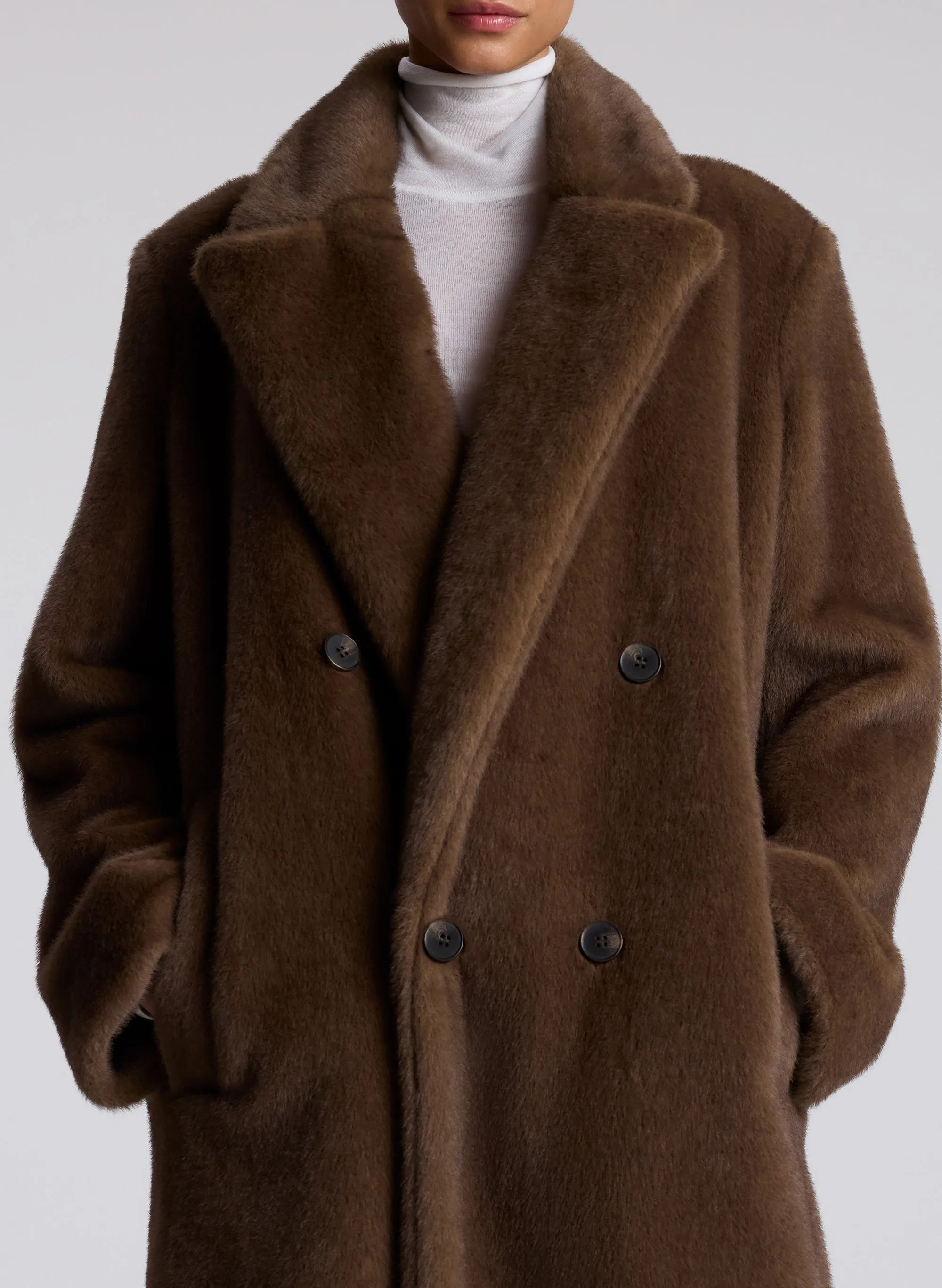 Franklin Faux Fur Coat