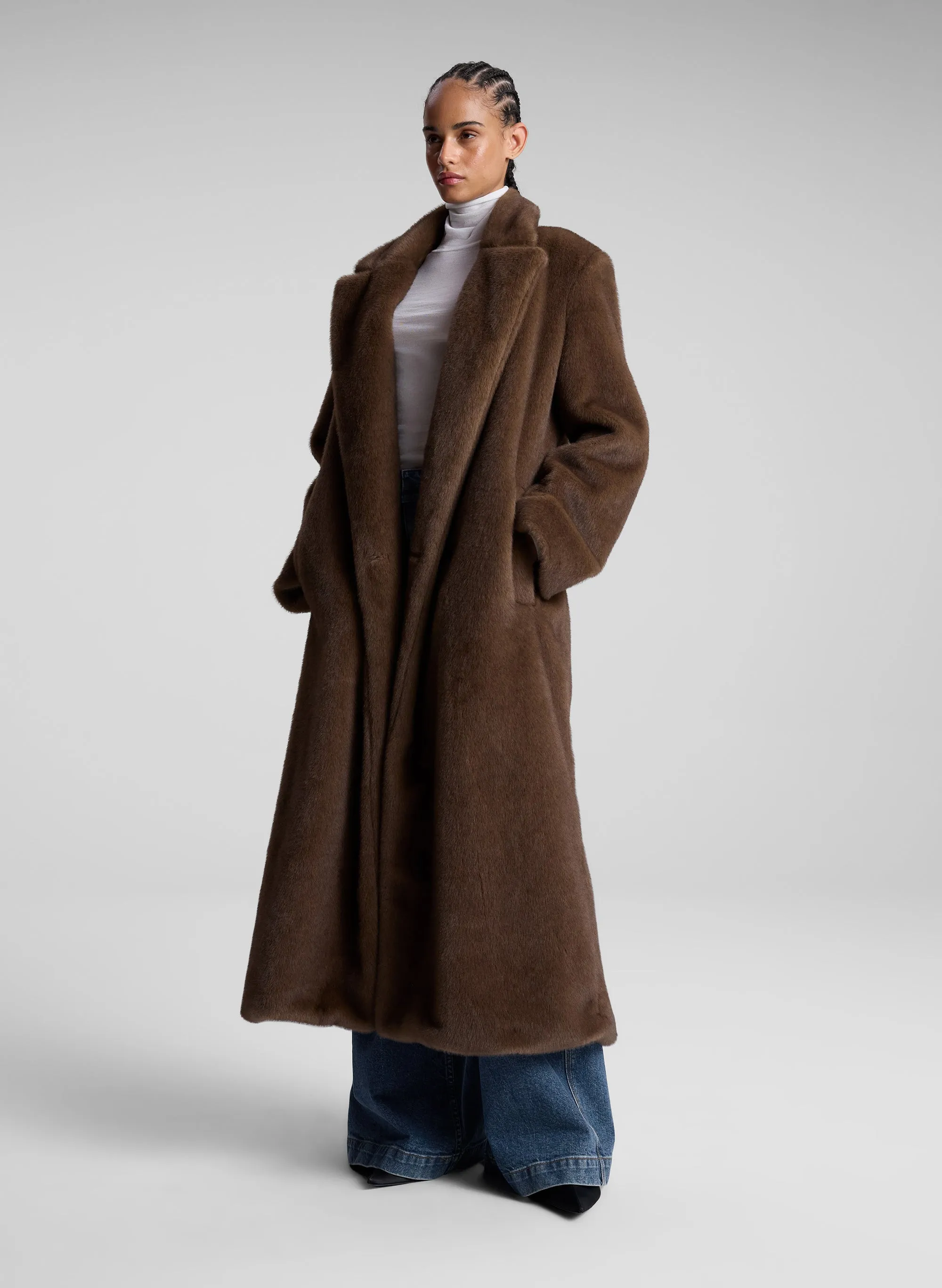 Franklin Faux Fur Coat