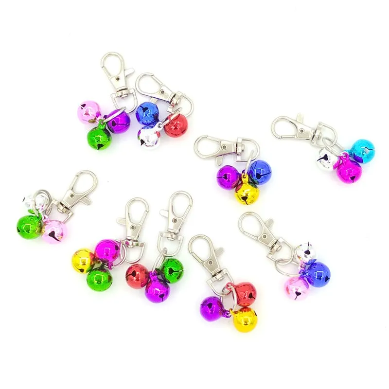 Fun Fur Baby Collar Bling Charms - Jingle Bells