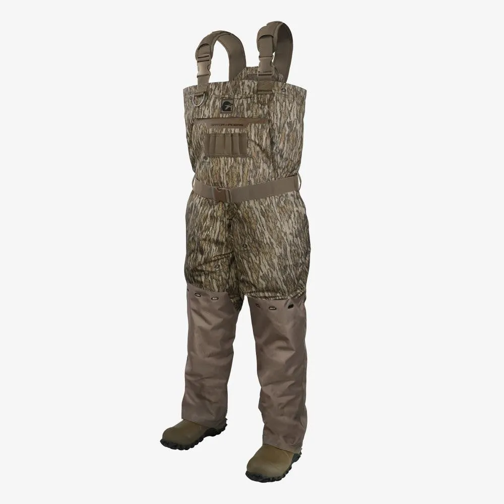 Gator Waders Mens Mossy Oak Bottomland Shield Insulated Waders