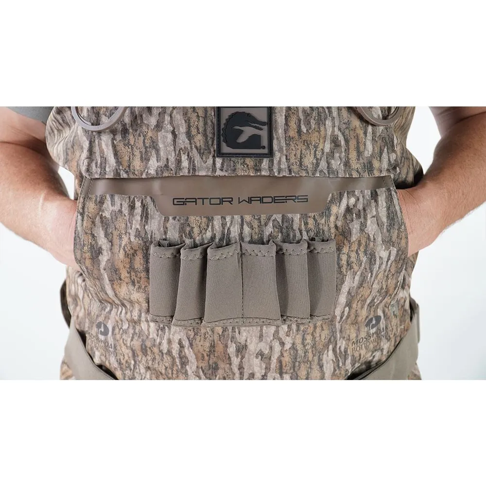 Gator Waders Mens Mossy Oak Bottomland Shield Insulated Waders