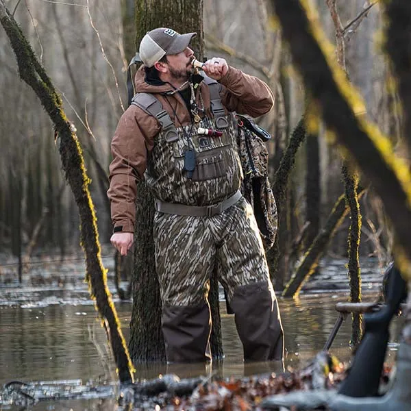 Gator Waders Mens Mossy Oak Original Bottomland Shield Insulated Waders