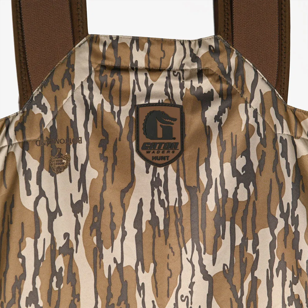 Gator Waders Mens Mossy Oak Original Bottomland Shield Insulated Waders