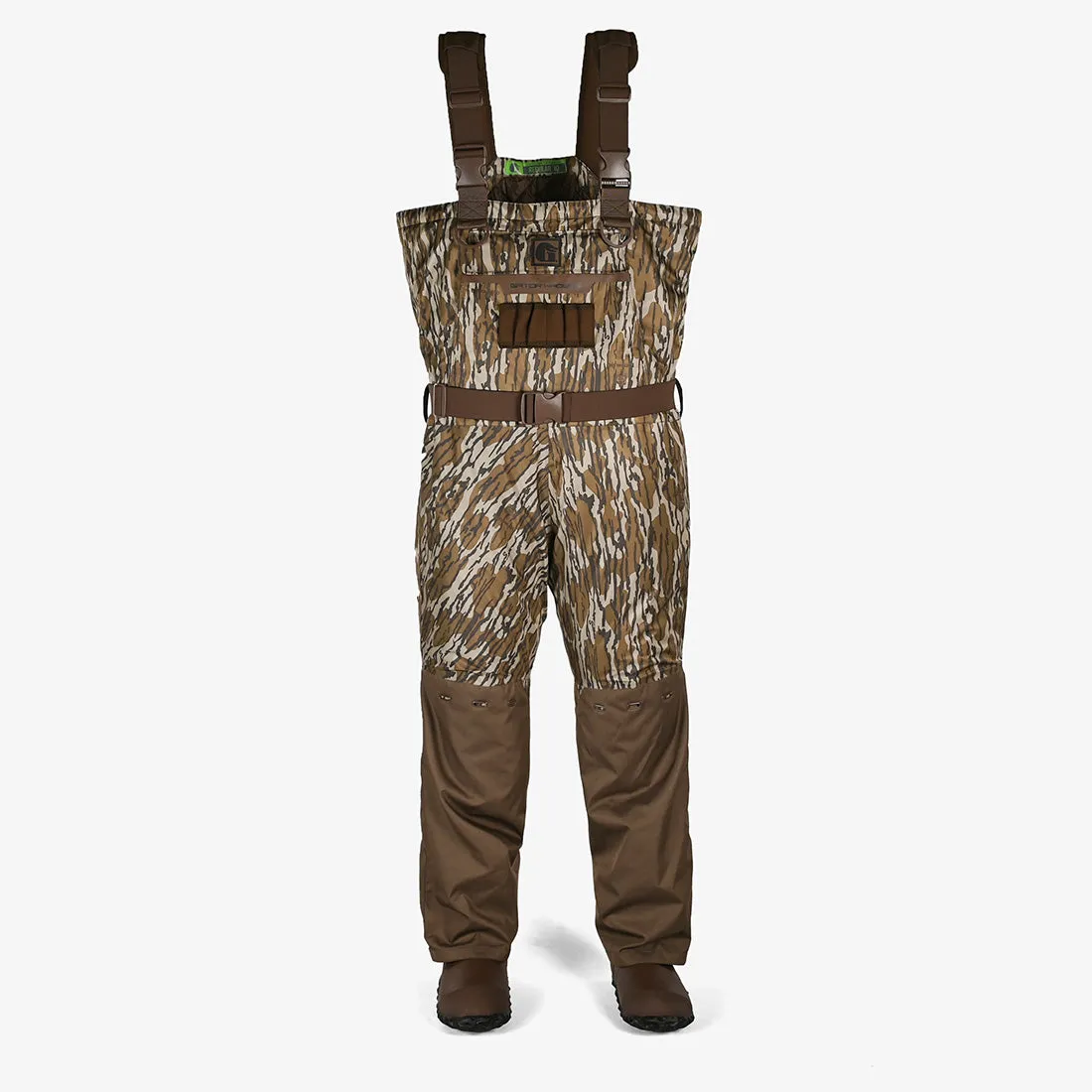 Gator Waders Mens Mossy Oak Original Bottomland Shield Insulated Waders