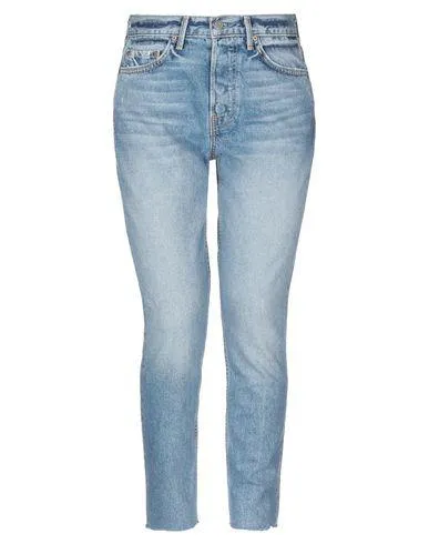 Grlfrnd Women Denim trousers Blue 24 jeans