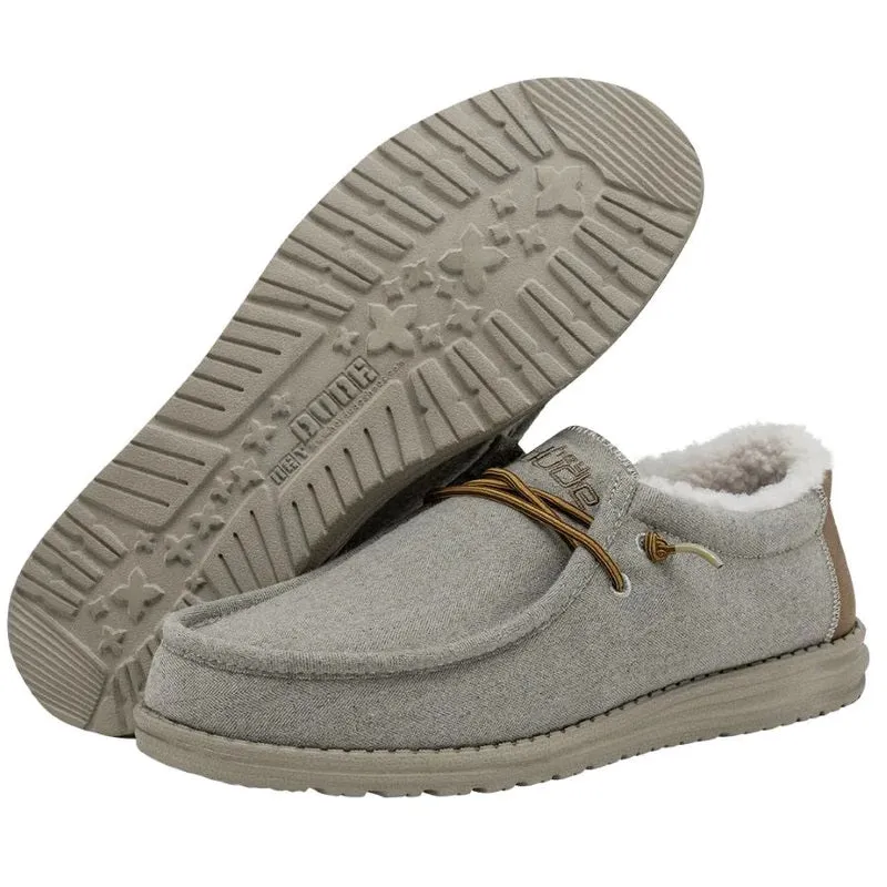 'Hey Dude' Men's Wally Herringbone - Grey