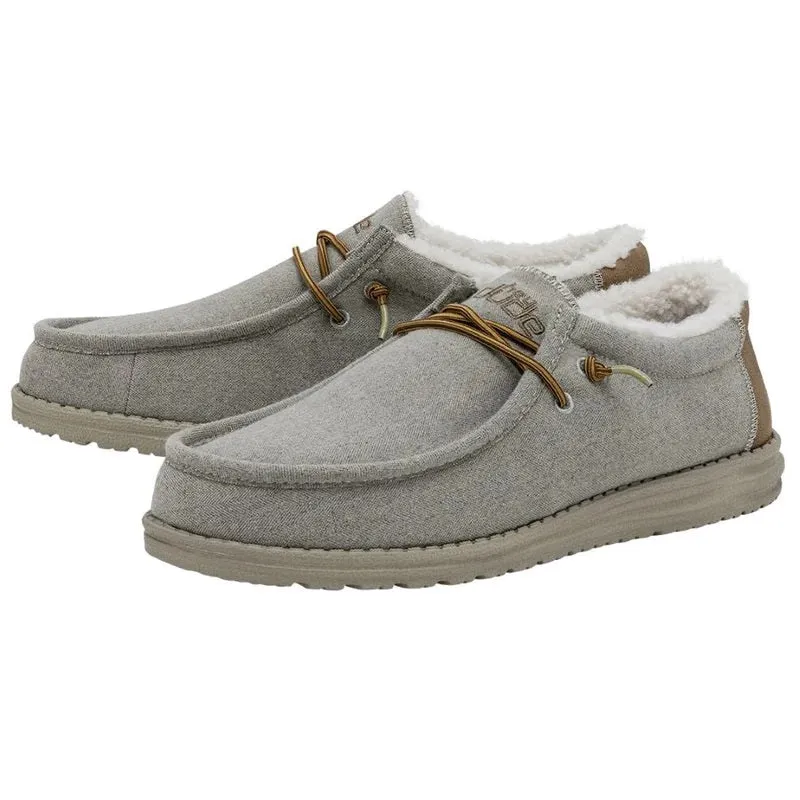 'Hey Dude' Men's Wally Herringbone - Grey