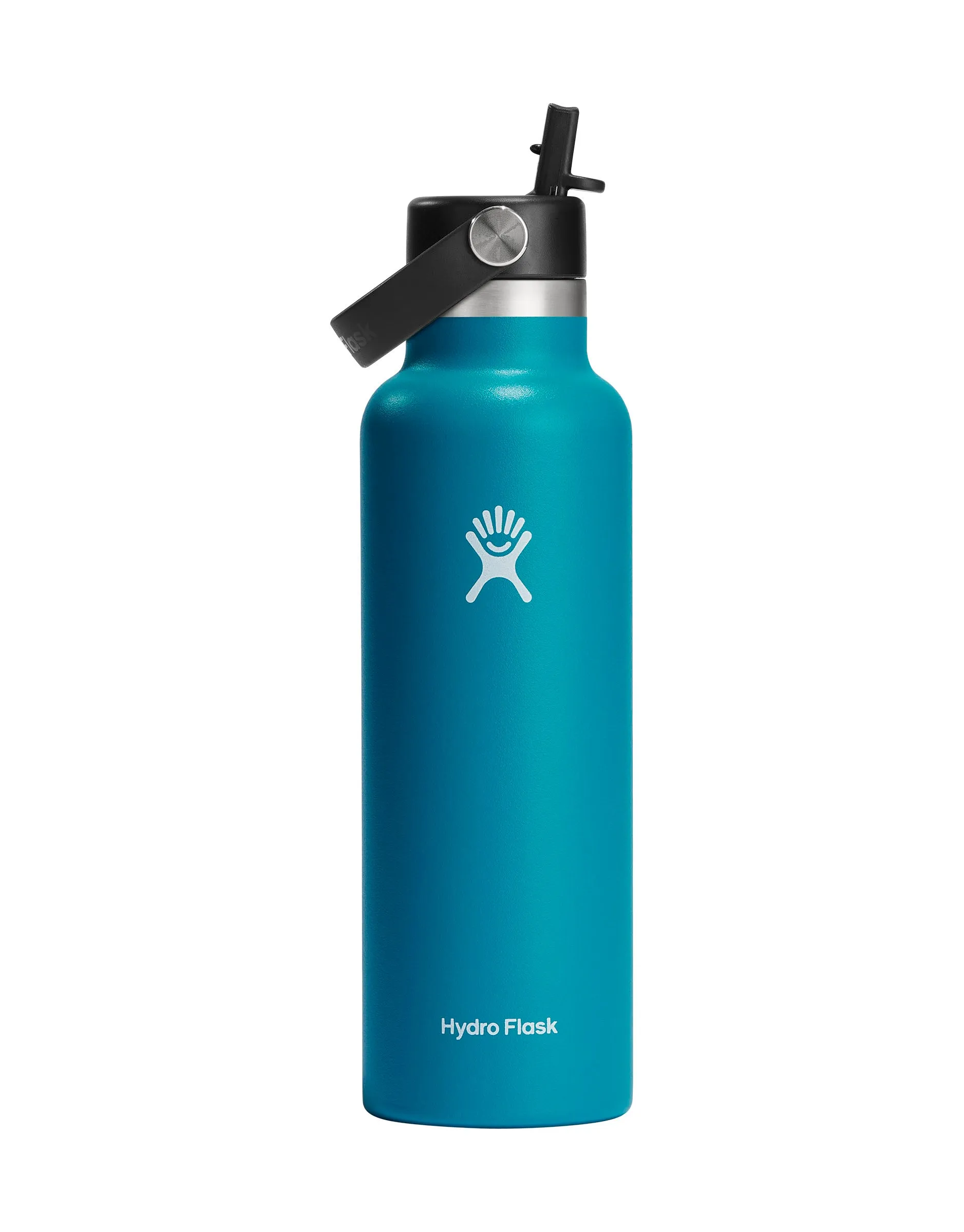 Hydro Flask Standard 21oz Insulated Drink Bottle with Flex Straw Cap (621ml)