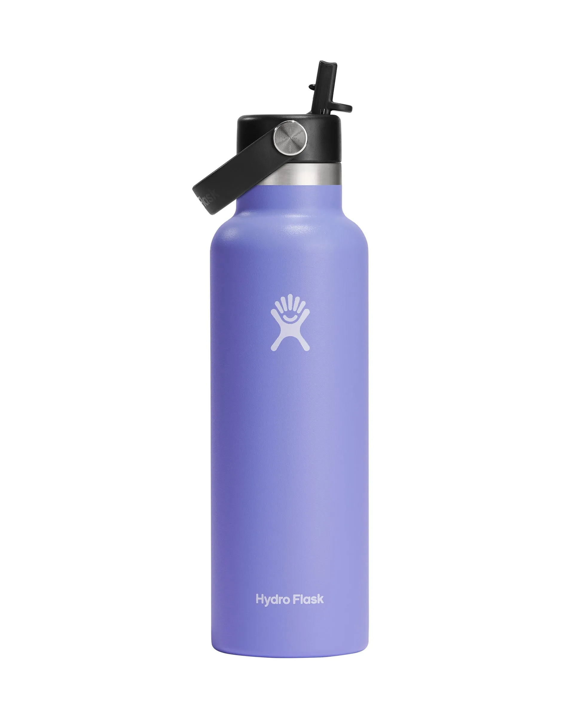 Hydro Flask Standard 21oz Insulated Drink Bottle with Flex Straw Cap (621ml)