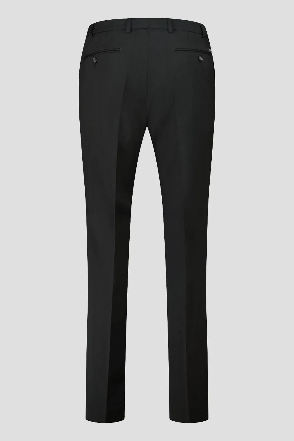 Innovative Wool Trousers - Black