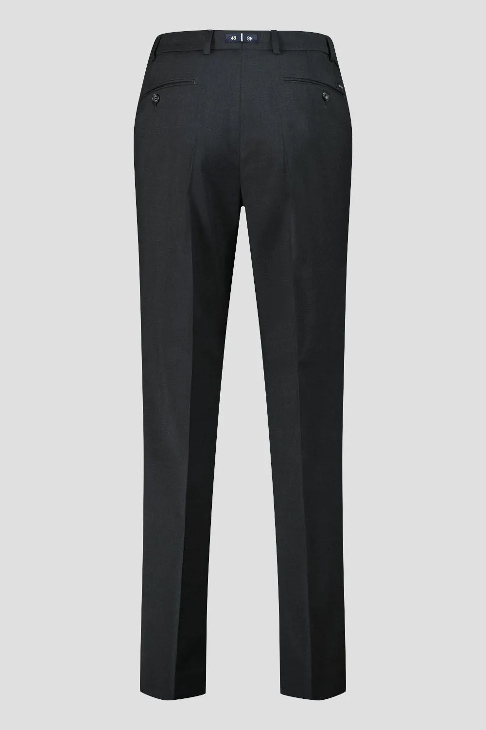 Innovative Wool Trousers - Charcoal