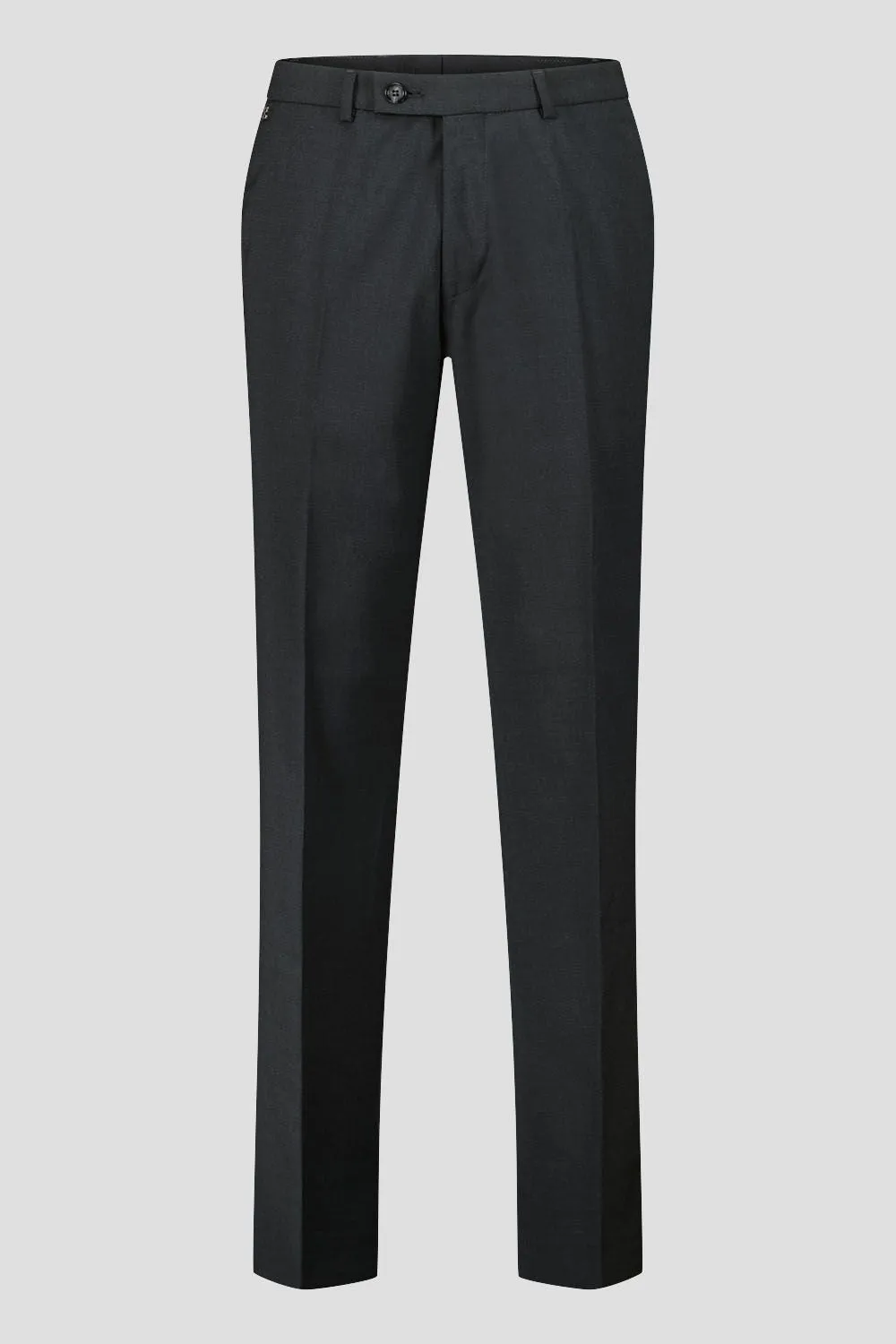 Innovative Wool Trousers - Charcoal