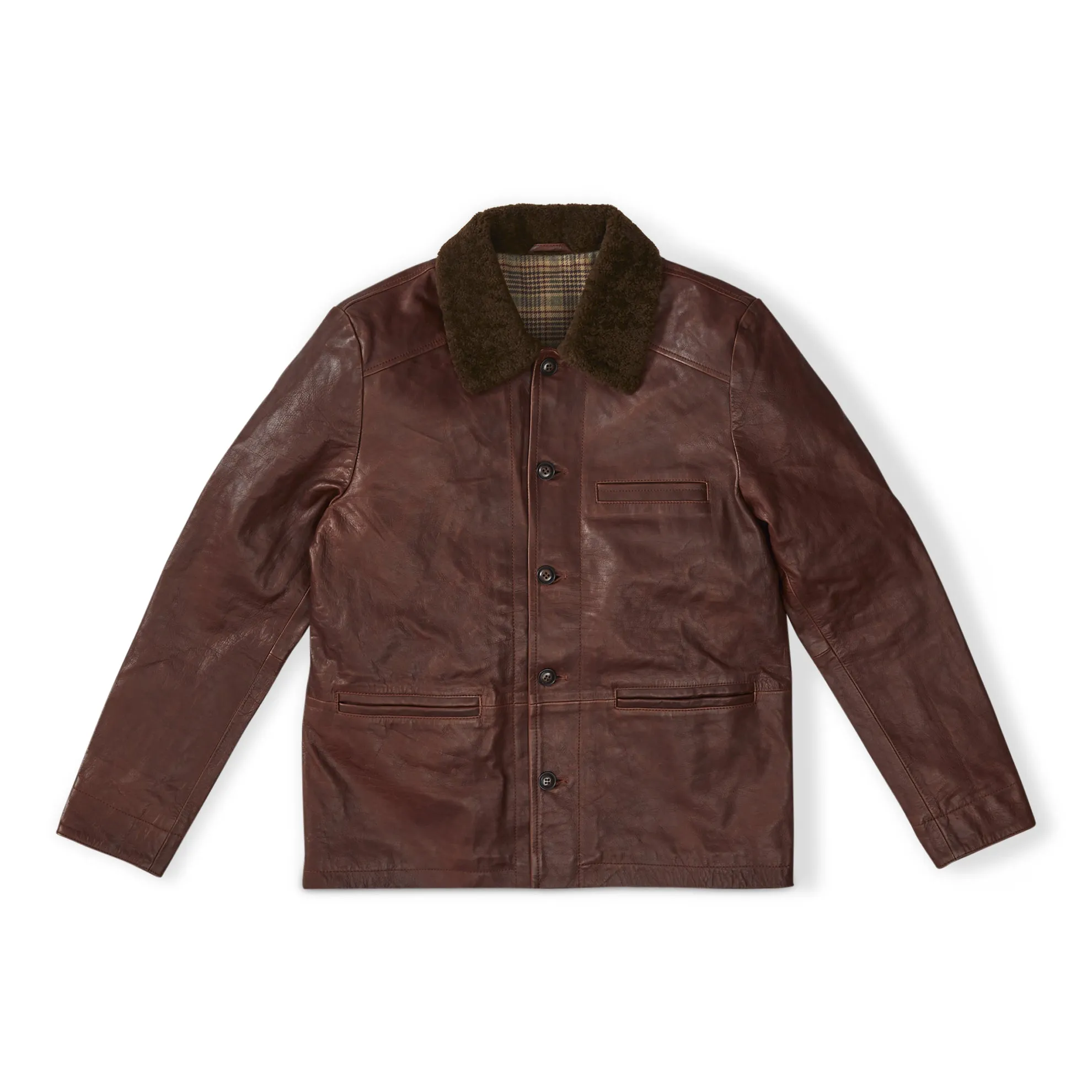 Italian Leather Driving Jacket